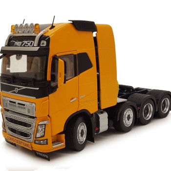 Marge Models 1915-03 - Volvo FH16 8x4 Truck Prime Mover Yellow - Scale 1:32