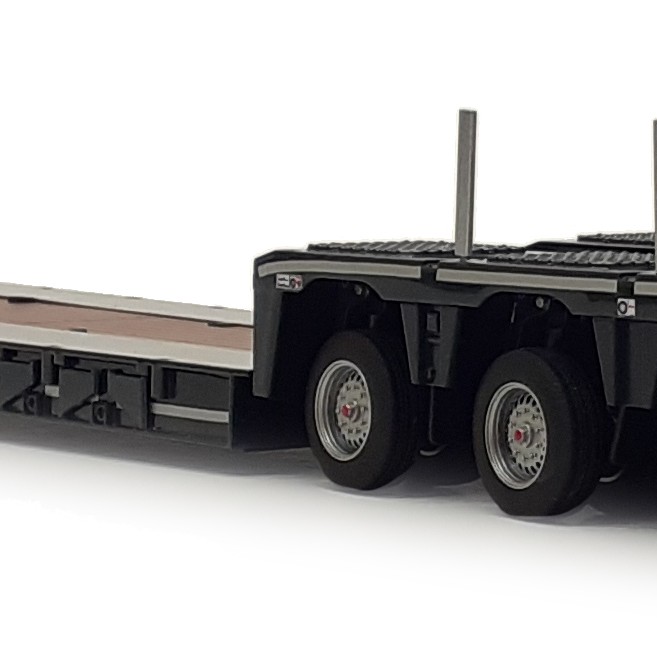 Marge Models 2011-02 - Anthracite Nooteboom EURO-PX 2+4 Low Loader Trailer with Interdolly - Scale 1:32