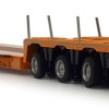 Marge Models 2011-03 - Yellow Nooteboom EURO-PX 2+4 Low Loader Trailer with Interdolly - Scale 1:32
