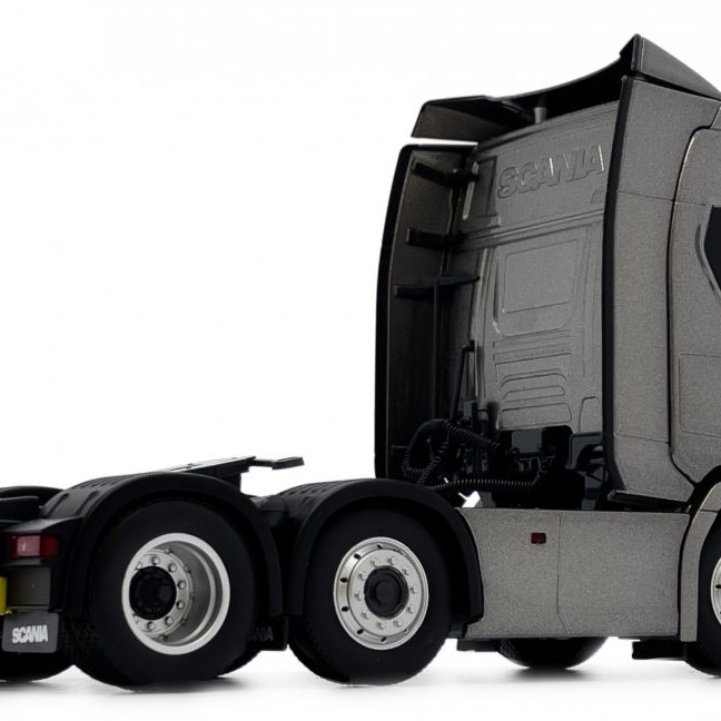 Marge Models 2015-02 - Scania R500 6x2 Truck Prime Mover Dark Grey Metallic - Scale 1:32