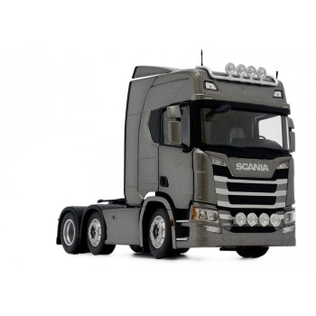 Marge Models 2015-02 - Scania R500 6x2 Truck Prime Mover Dark Grey Metallic - Scale 1:32