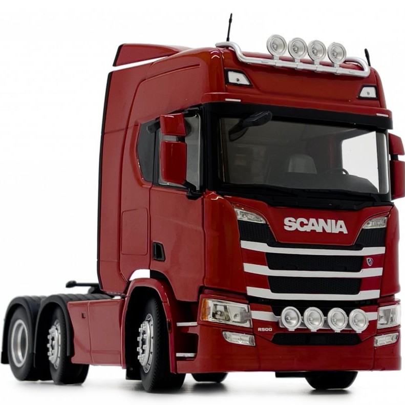 Marge Models 2015-03 - Scania R500 6x2 Truck Prime Mover Red - Scale 1:32