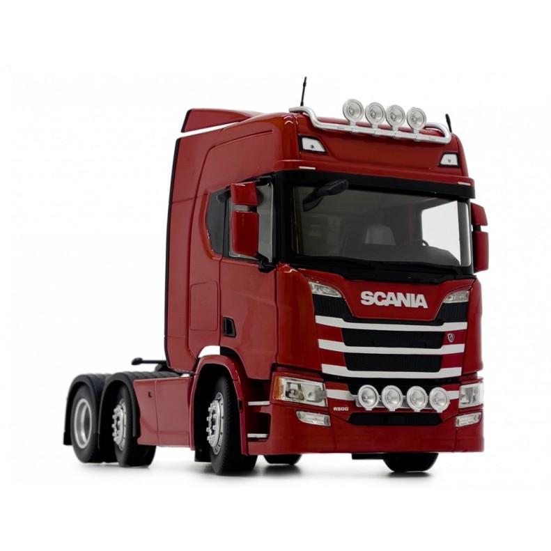 Marge Models 2015-03 - Scania R500 6x2 Truck Prime Mover Red - Scale 1:32
