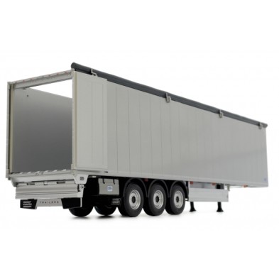 Marge Models 2016-02  - Knapen Walking Floor Trailer 3 axle with Black Cover - Scale 1:32