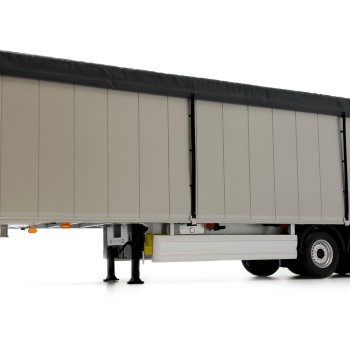 Marge Models 2016-02  - Knapen Walking Floor Trailer 3 axle with Black Cover - Scale 1:32