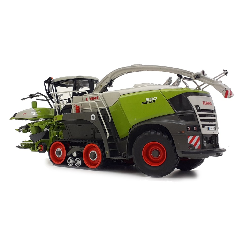 Marge Models 2018 - Claas JAGUAR 990 TerraTrac Forage Harvester with ORBIS 750 Header - Scale 1:32
