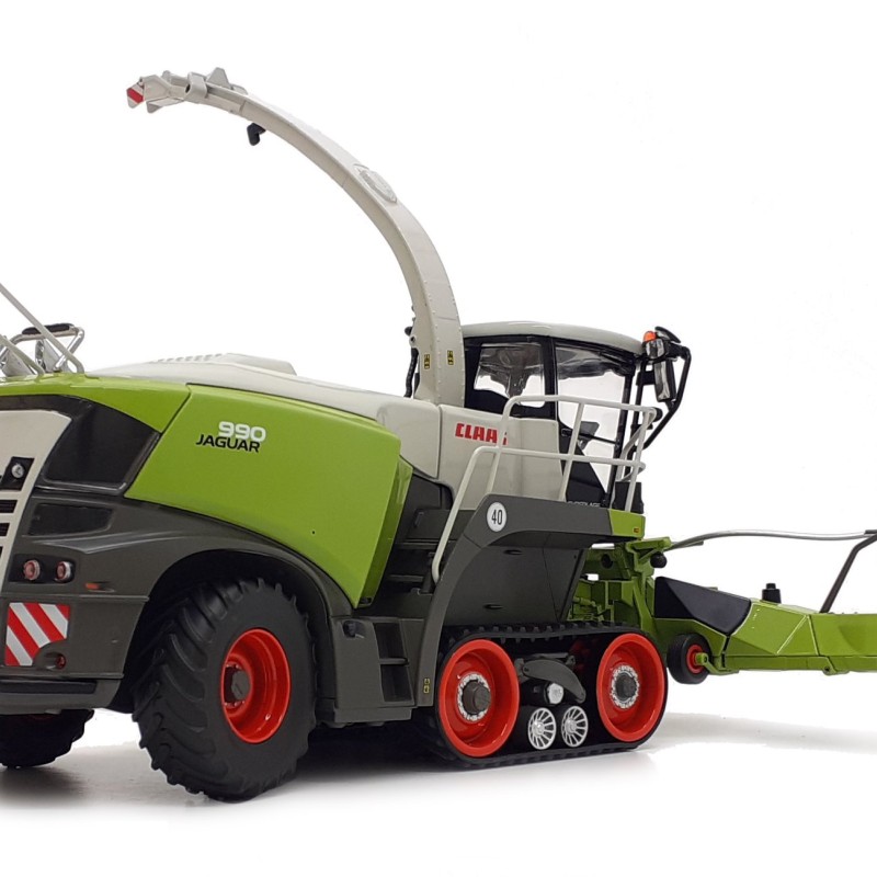 Marge Models 2018 - Claas JAGUAR 990 TerraTrac Forage Harvester with ORBIS 750 Header - Scale 1:32