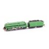 Gopher Models GOP-C3805 C38 Class Loco NSWGR 3805 Streamliner Steam Loco Green - N Scale