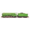 Gopher Models GOP-C3805 C38 Class Loco NSWGR 3805 Streamliner Steam Loco Green - N Scale