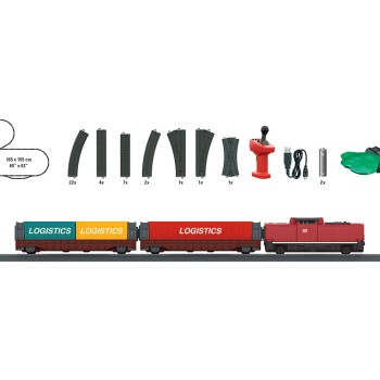 Märklin 29309 - Freight Train Starter Set Rechargable Battery My World 