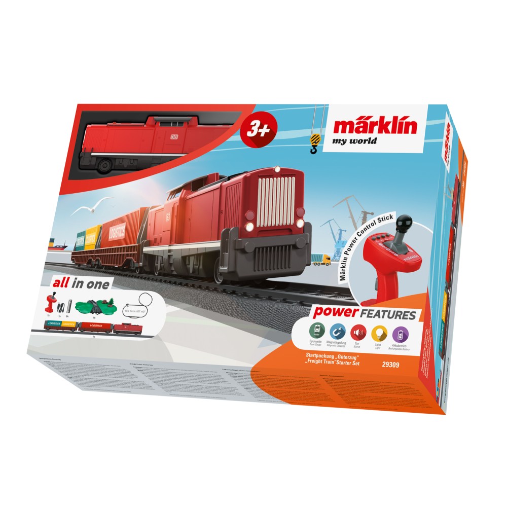 Märklin 29309 - Freight Train Starter Set Rechargable Battery My World 