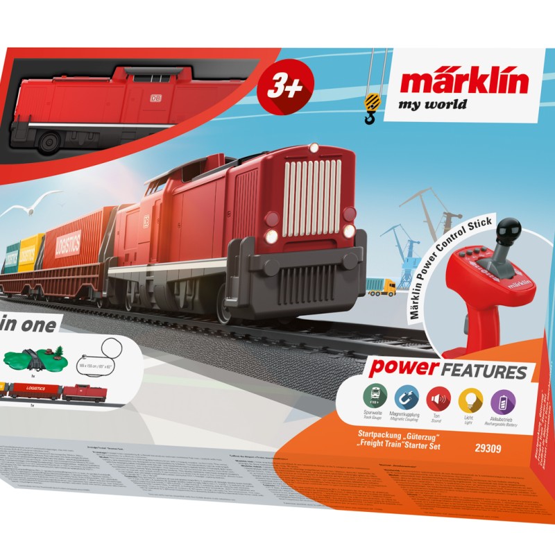 Märklin 29309 - Freight Train Starter Set Rechargable Battery My World 