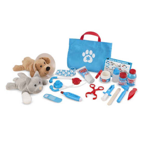 Melissa & Doug - Examine & Treat Pet Vet Play Set