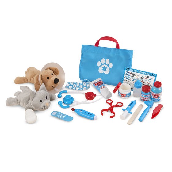Melissa & Doug - Examine & Treat Pet Vet Play Set