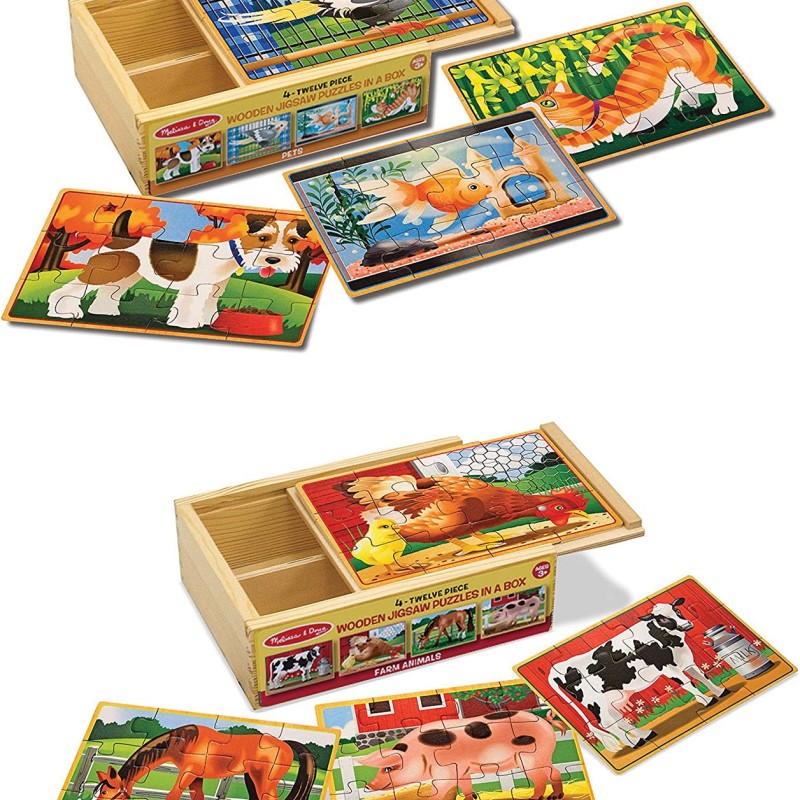 Melissa & Doug - Pets Puzzle in a Box