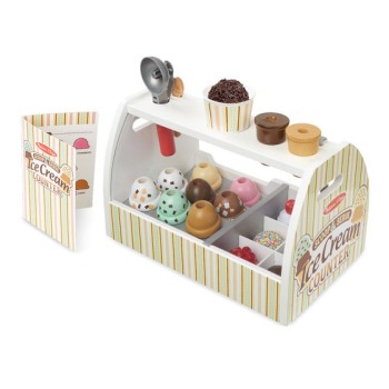 Melissa & Doug - Scoop & Serve Ice Cream Counter