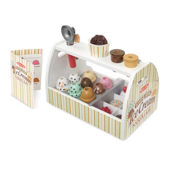 Melissa & Doug - Scoop & Serve Ice Cream Counter