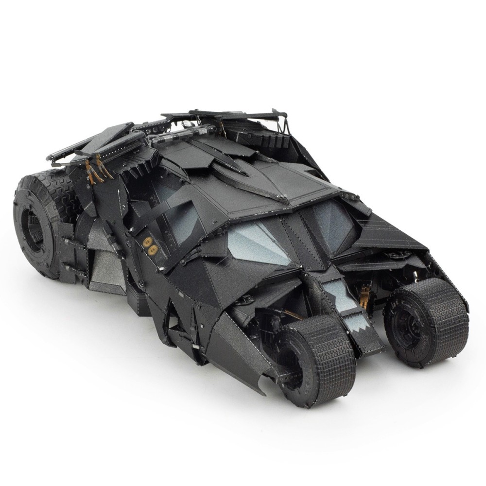 Metal Earth 3D ICONX Laser Cut DIY Model KIT DC The Dark Knight Batman Tumbler Car Premium Series