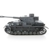 Metal Earth 3D ICONX Laser Cut DIY Model KIT German Tank Panzer IV WWII Scale 1:50 Premium Series