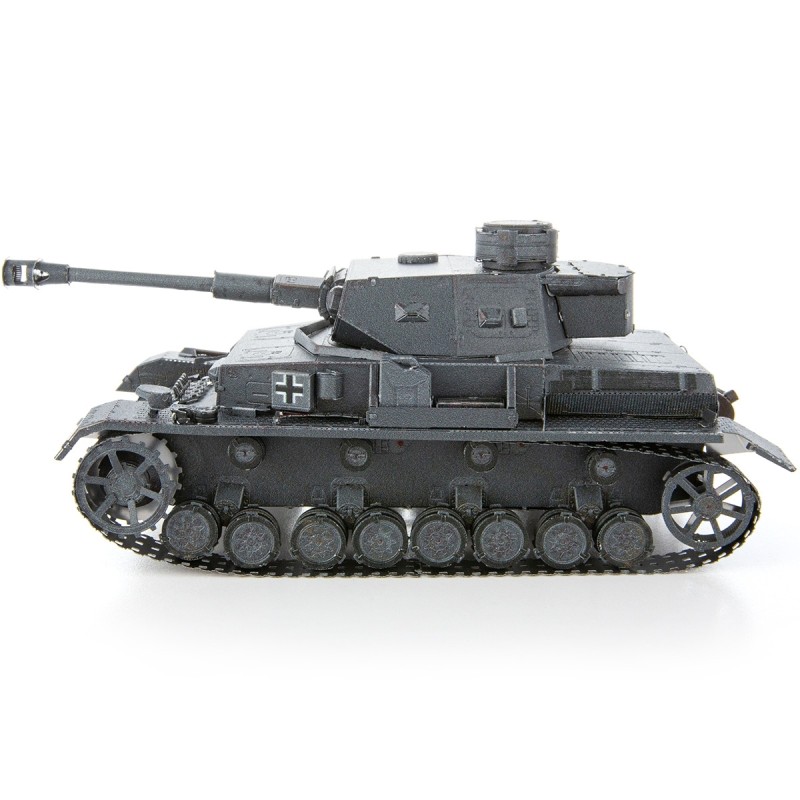 Metal Earth 3D ICONX Laser Cut DIY Model KIT German Tank Panzer IV WWII Scale 1:50 Premium Series