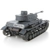 Metal Earth 3D ICONX Laser Cut DIY Model KIT German Tank Panzer IV WWII Scale 1:50 Premium Series