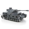Metal Earth 3D ICONX Laser Cut DIY Model KIT German Tank Panzer IV WWII Scale 1:50 Premium Series