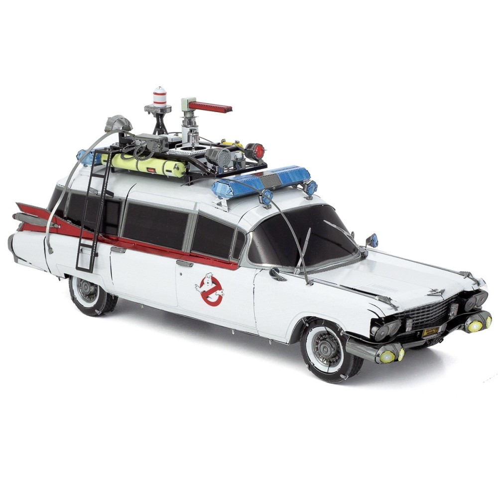 Metal Earth 3D ICONX Laser Cut DIY Model KIT Ghostbusters ECTO-1 Car Premium Series