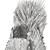 Metal Earth 3D ICONX Laser Cut DIY Model KIT - Iron Throne - Game of Thrones