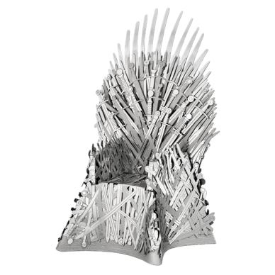 Metal Earth 3D ICONX Laser Cut DIY Model KIT - Iron Throne - Game of Thrones