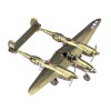 Metal Earth 3D ICONX Laser Cut DIY Model KIT - Lockheed Martin P-38 Lighting Fighter Bomber Plane WW II - Scale 1:79