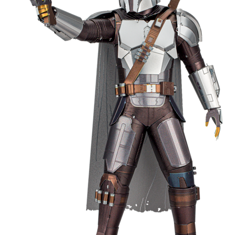 Metal Earth 3D ICONX Laser Cut DIY Model KIT The Mandalorian Premium Series - Star Wars