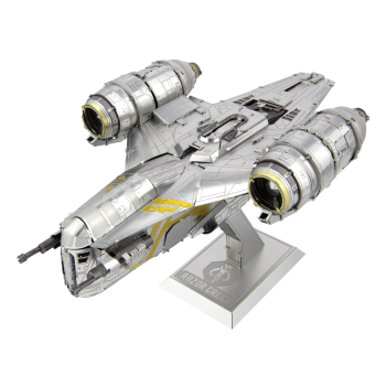 Metal Earth 3D ICONX Laser Cut DIY Model KIT Mandalorian Razor Crest Premium Series - Star Wars