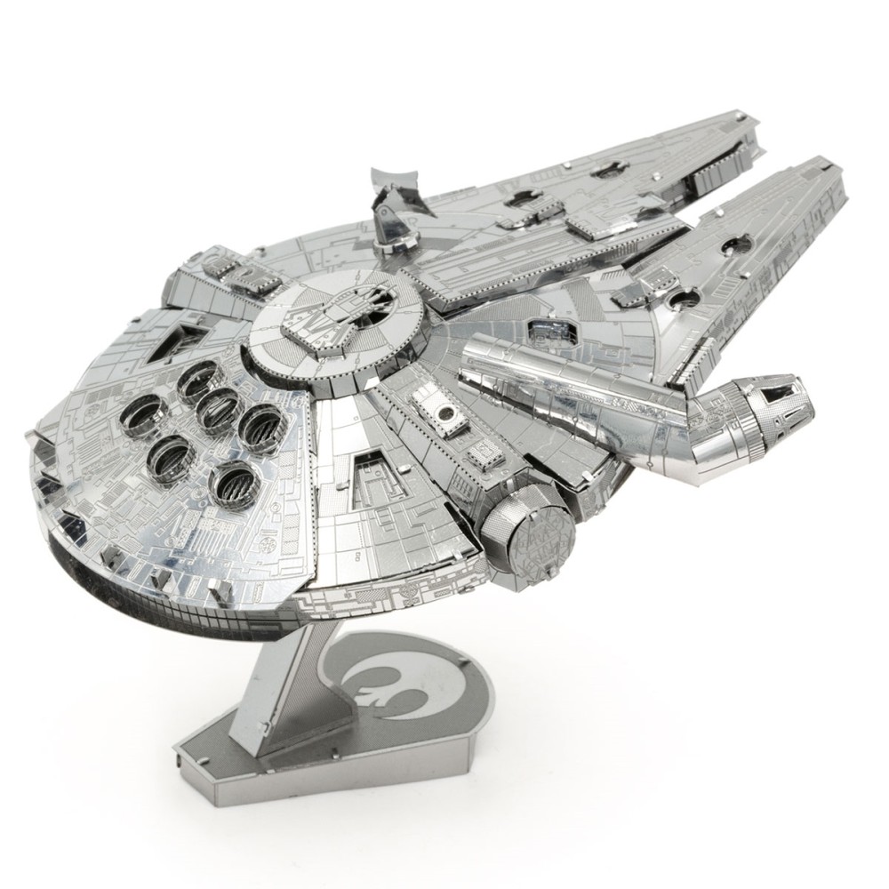 Metal Earth 3D ICONX Laser Cut DIY Model KIT Premium Series Millenium Falcon  - Star Wars