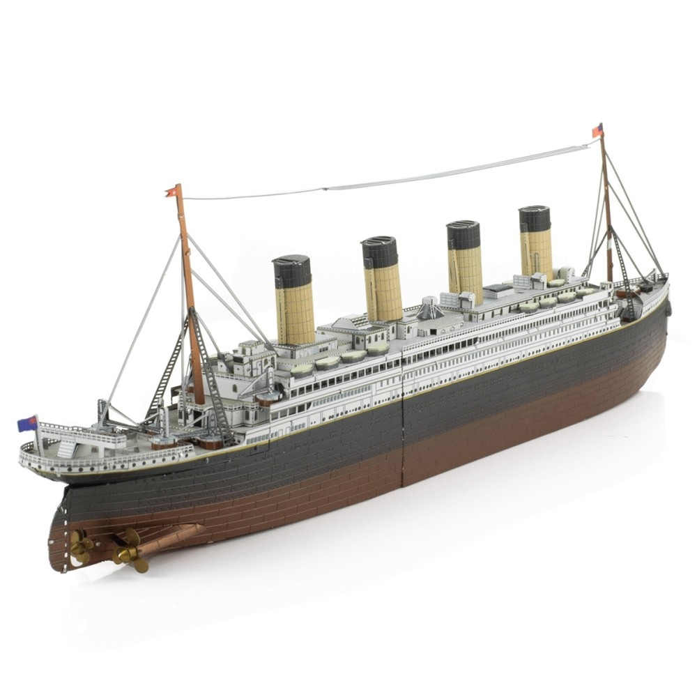 Metal Earth 3D ICONX Laser Cut DIY Model KIT RMS Titanic Ship Scale 1:928 Premium Series