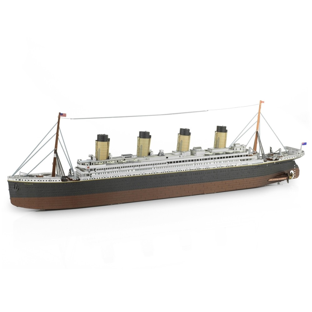 Metal Earth 3D ICONX Laser Cut DIY Model KIT RMS Titanic Ship Scale 1:928 Premium Series