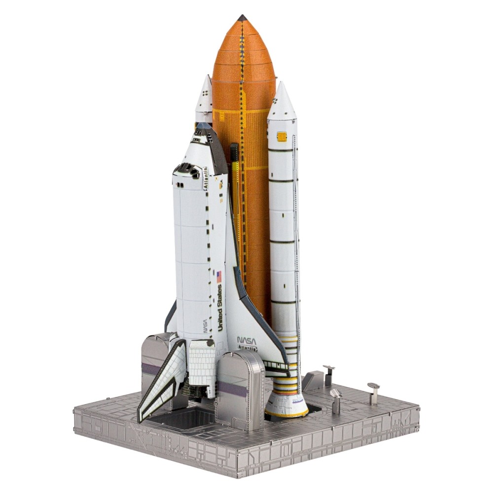 Metal Earth 3D ICONX Laser Cut DIY Model KIT Space Shuttle Launch Kit Premium Series