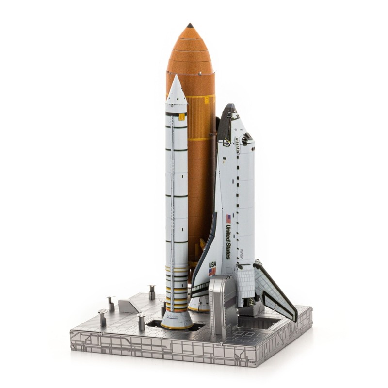 Metal Earth 3D ICONX Laser Cut DIY Model KIT Space Shuttle Launch Kit Premium Series