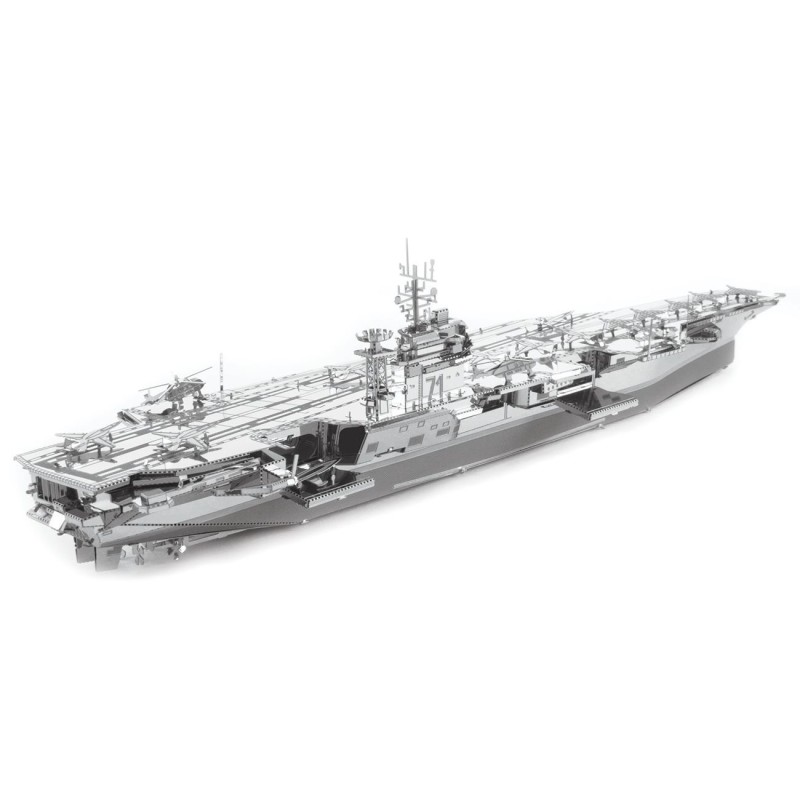 Metal Earth 3D ICONX Laser Cut Model ICONX USS Theodore Roosevelt CVN-71 DIY KIT