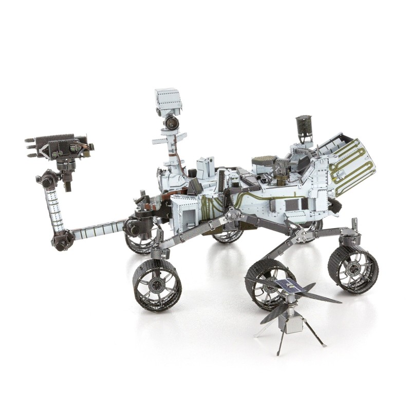 Metal Earth 3D Laser Cut DIY Model KIT Mars Rover Perseverance & Ingenuity Helicopter