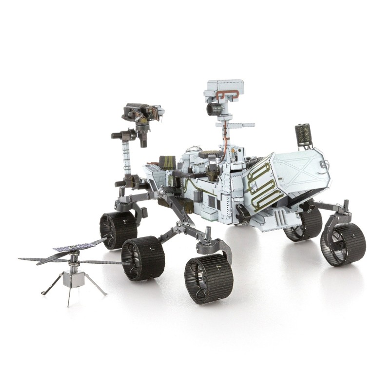 Metal Earth 3D Laser Cut DIY Model KIT Mars Rover Perseverance & Ingenuity Helicopter
