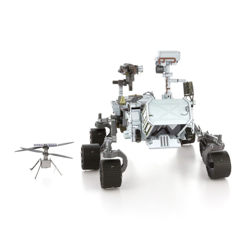 Metal Earth 3D Laser Cut DIY Model KIT Mars Rover Perseverance & Ingenuity Helicopter