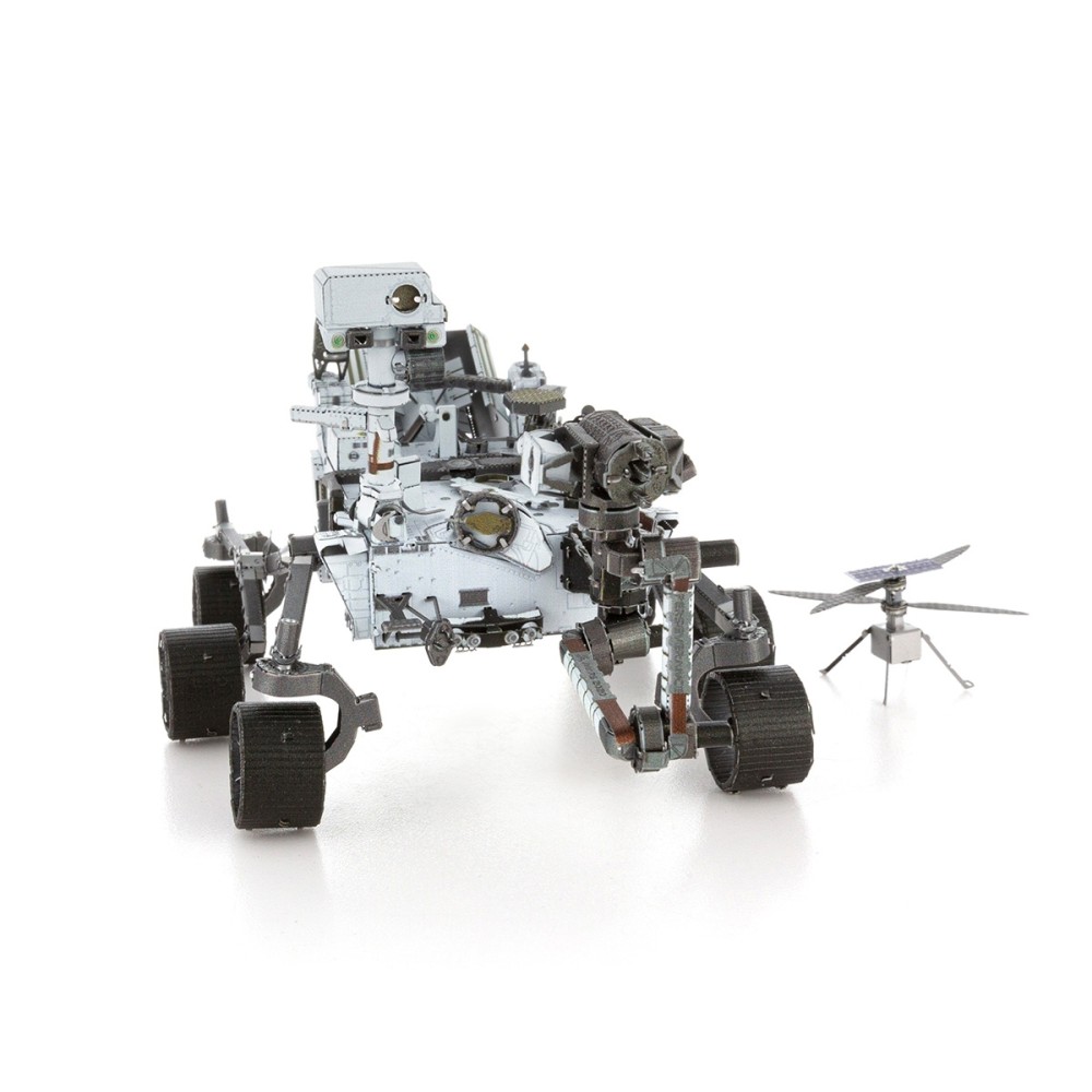 Metal Earth 3D Laser Cut DIY Model KIT Mars Rover Perseverance & Ingenuity Helicopter