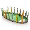 Metal Earth 3D Laser Cut DIY Model KIT Quidditch Pitch - Harry Potter