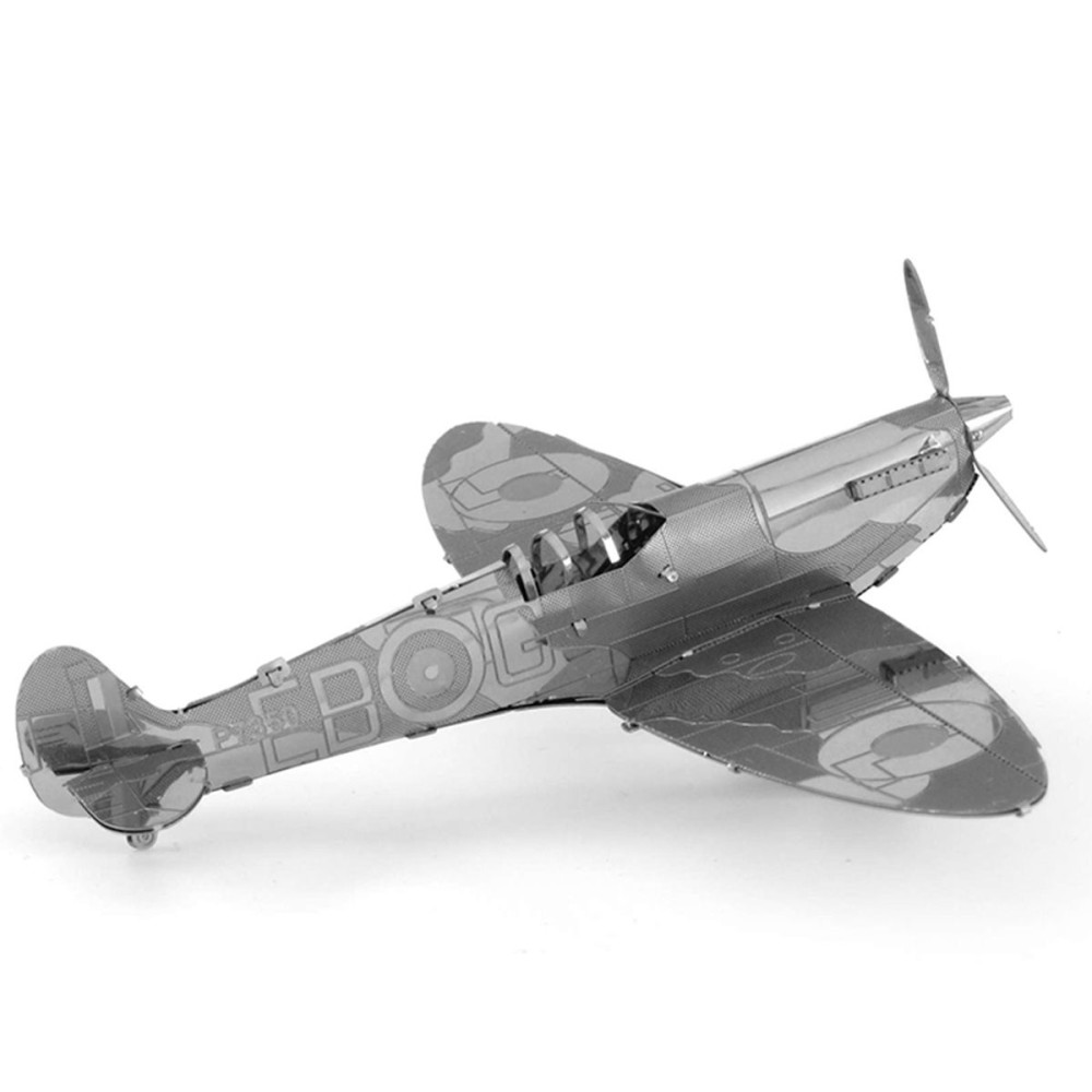 Metal Earth 3D Laser Cut Model British Supermarine Spitfire Fighter plane WWII