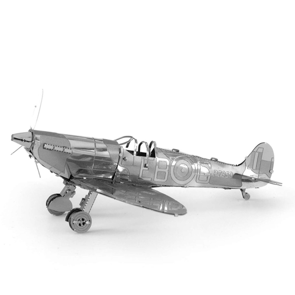 Metal Earth 3D Laser Cut Model British Supermarine Spitfire Fighter plane WWII