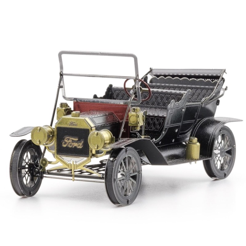 Metal Earth 3D Laser Cut Model Construction Kit 1908 Ford Model T Green Car - Scale 1:37