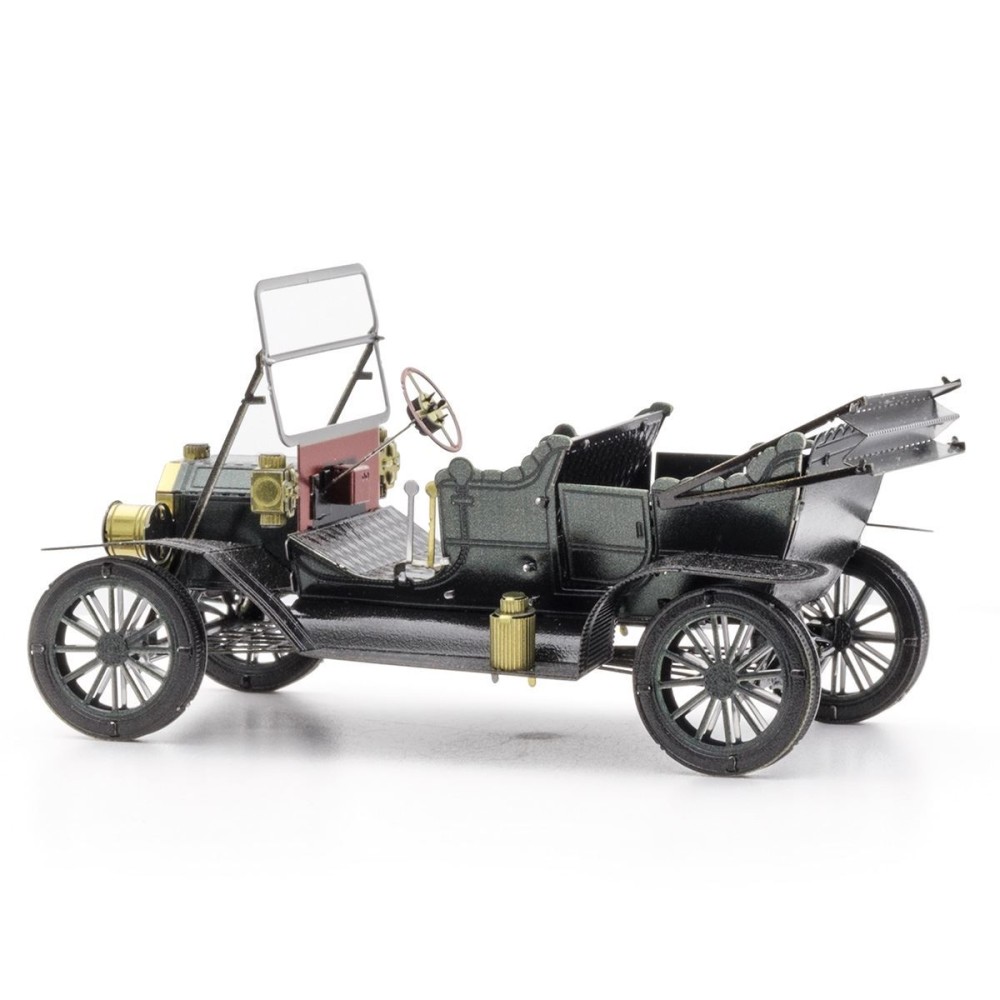 Metal Earth 3D Laser Cut Model Construction Kit 1908 Ford Model T Green Car - Scale 1:37