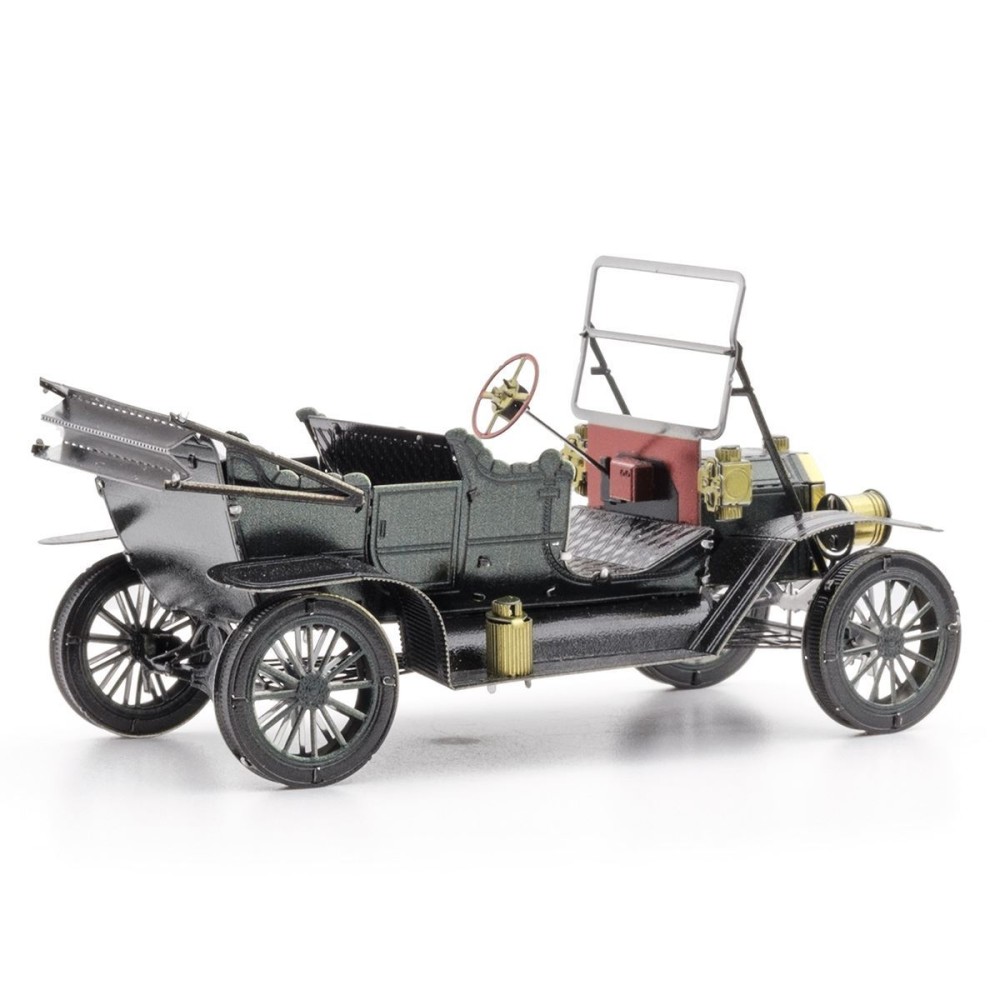 Metal Earth 3D Laser Cut Model Construction Kit 1908 Ford Model T Green Car - Scale 1:37