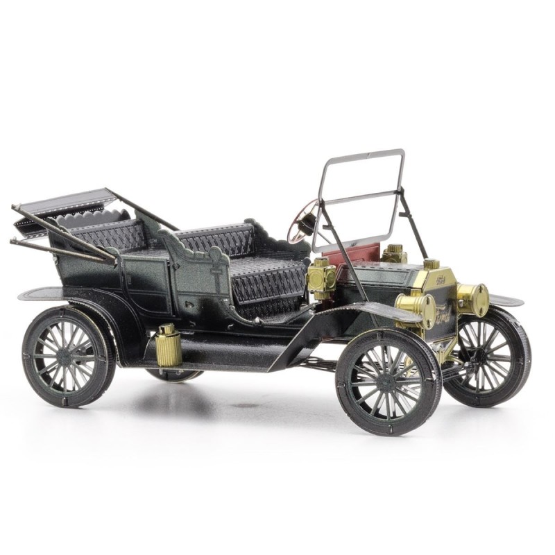 Metal Earth 3D Laser Cut Model Construction Kit 1908 Ford Model T Green Car - Scale 1:37