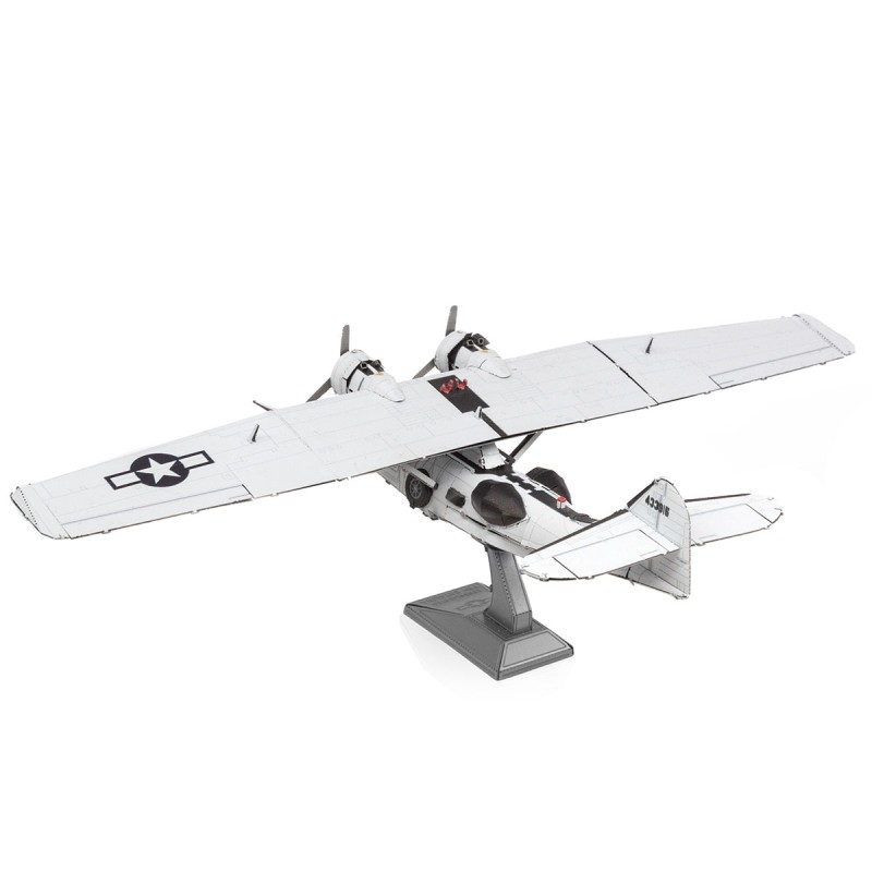 Metal Earth 3D Laser Cut Model Construction Kit Consolidated PBY Catalina Sea Plane - Scale 1:94